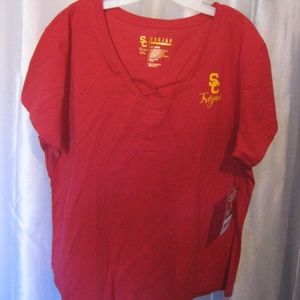 Trojan Apparel Women's USC Trojans Shirt Sz 2XL NW